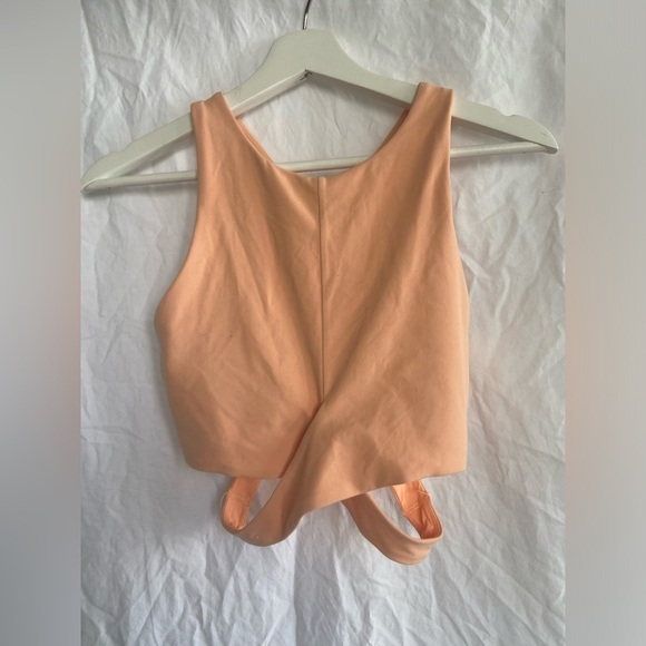 Athleta Conscious Crop Cut Out Bra Size Small - Picture 5 of 15